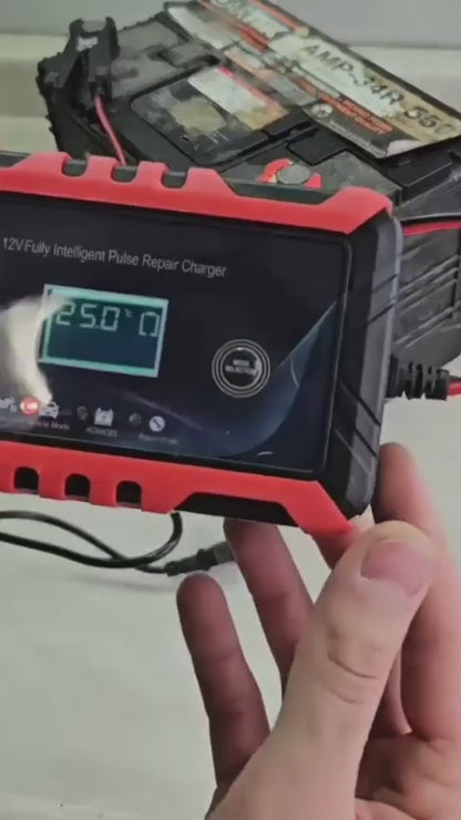 Cargador reparador de bateria auto